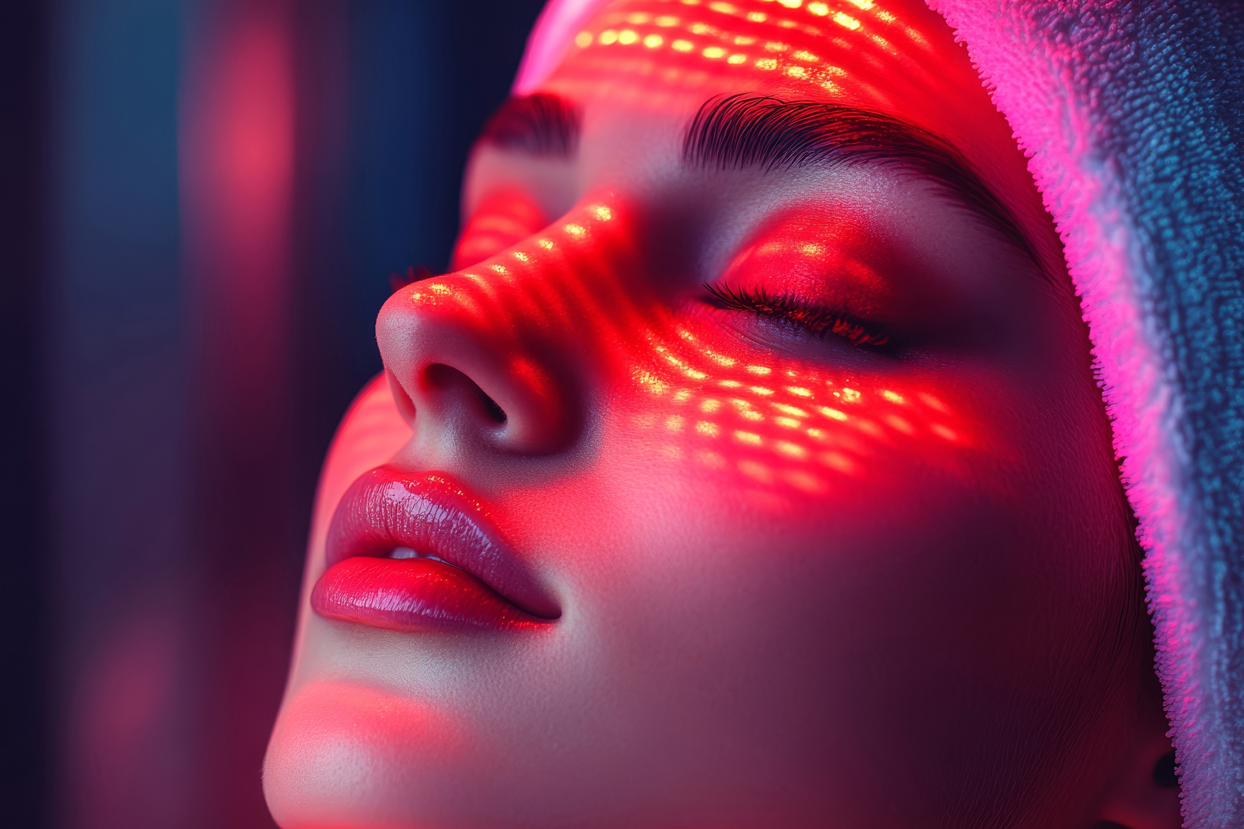 Reverse skin aging signs by red light photobiomodulation @ 630nm